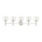 Z-Lite Sutton Vanity, 5-Light, 39.5 In.W x 7 In.L x 10.25 In.H, Brushed Nickel/Clear 7502-5V-BN - alternate 4